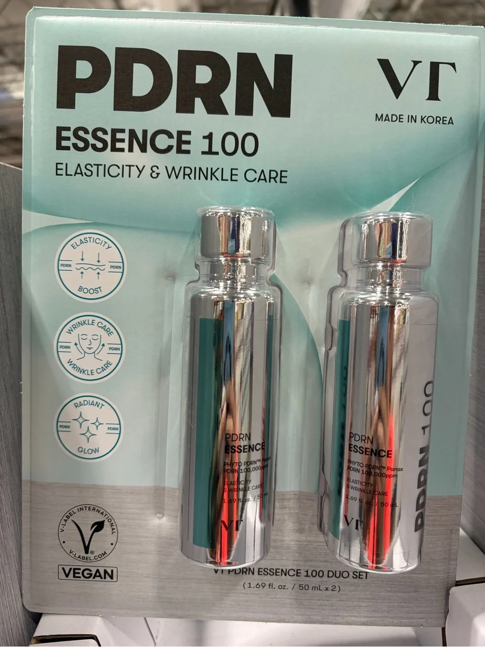 Essence 100 Silver Face Serum Duo - Elasticity & Wrinkle Care